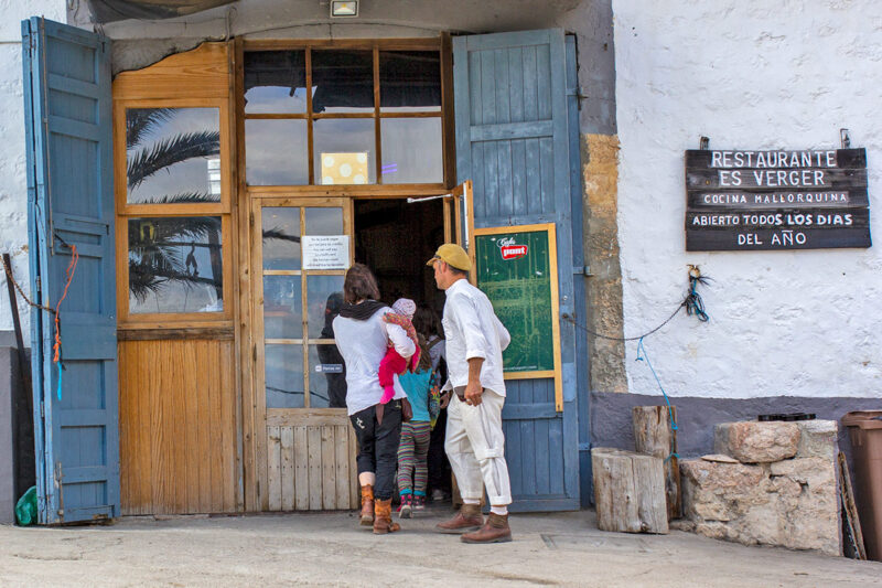 Es Verger Restaurant near Alaro Mallorca