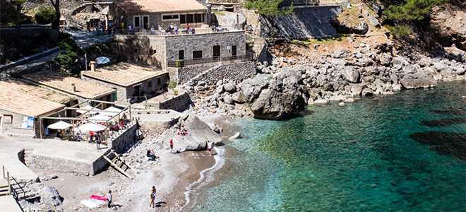 Sa Calobra beach, North West Mallorca