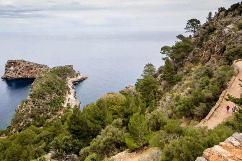 Walking route to Sa Foradada mallorca